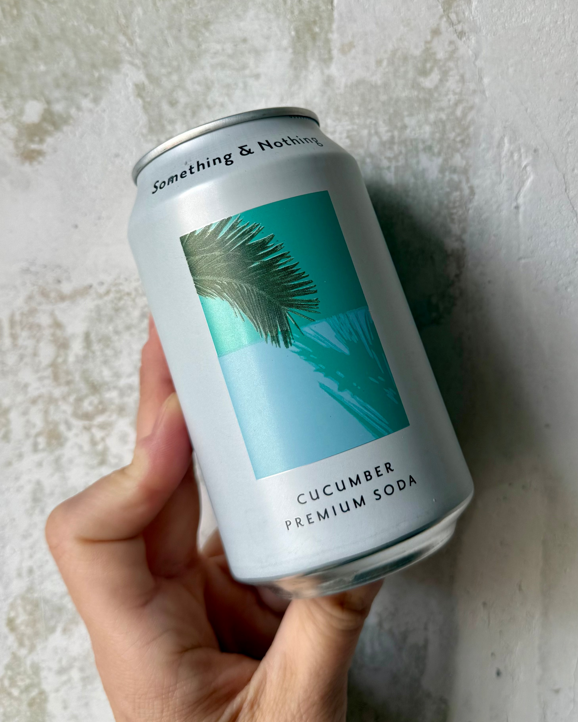 Something & Nothing Cucumber Premium Soda