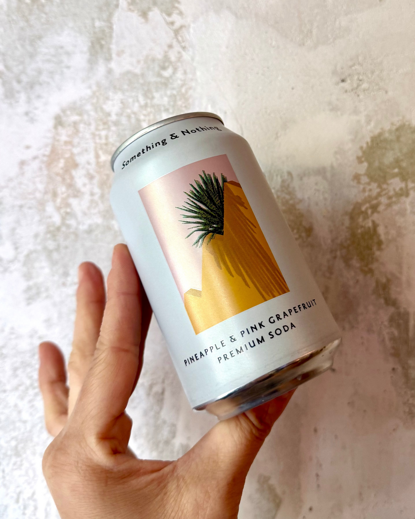 Something & Nothing Pineapple & Pink Grapefruit Soda